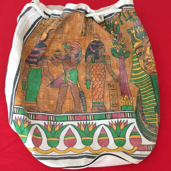 Egyptian Drawstring Backpack - Picture 3 of 6